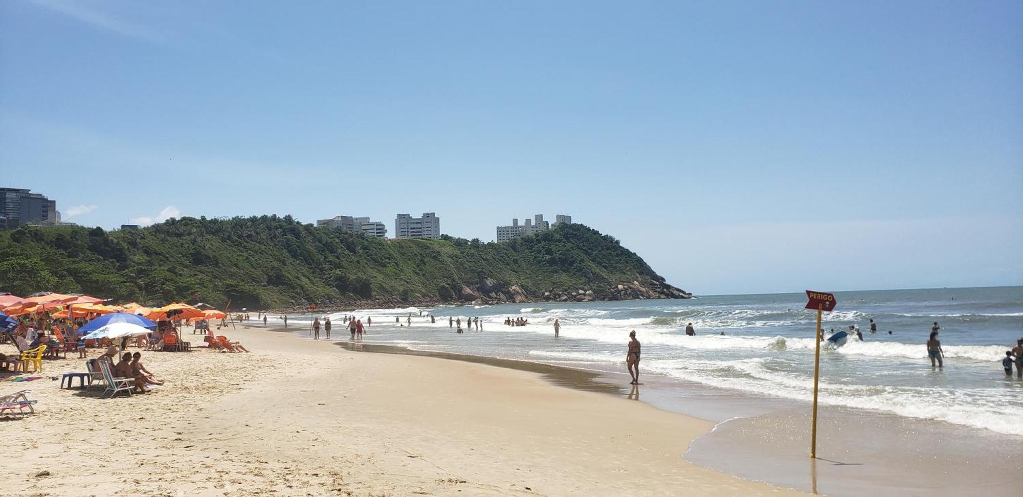 San Remo Apartamento Praia Do Tombo Guarujá Buitenkant foto